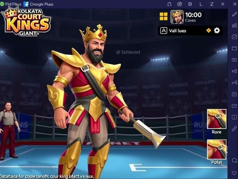 Kolkata Court Kings Giant gameplay screenshot